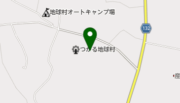 つがる地球村温泉の地図画像