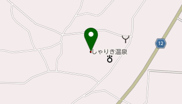 しゃりき温泉の地図画像