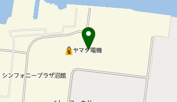 極楽湯八戸店の地図画像