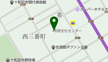 十和田市視聴覚センターの地図画像