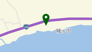 グランドパーク城ヶ沢海水浴場の地図画像