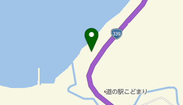 折腰内海水浴場の地図画像