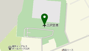 三沢空港の地図画像