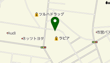 ショッピングセンターラピアの地図画像