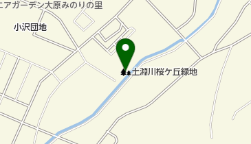 土淵川桜ケ丘緑地の地図画像
