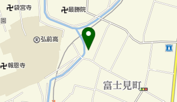 土淵川紙漉町緑地の地図画像