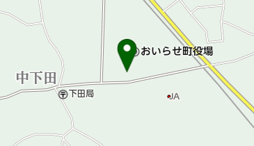 中下田緑地の地図画像