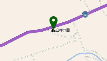 白樺公園の地図画像