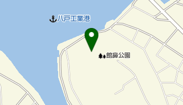館鼻公園の地図画像