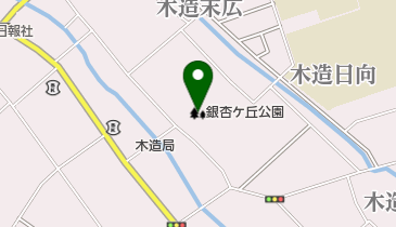 銀杏ケ丘公園の地図画像