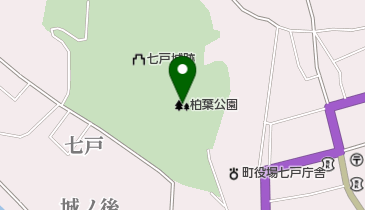 柏葉公園の地図画像