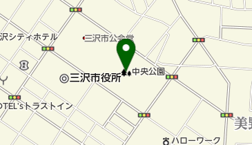 中央公園の地図画像