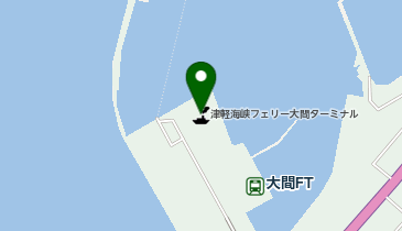 みなとオアシス大間の地図画像