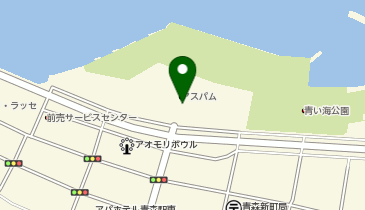 みなとオアシスあおもりの地図画像