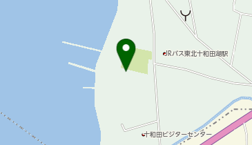 みなとオアシス十和田湖の地図画像