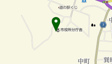 久慈市役所分庁舎の地図画像