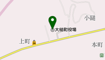 大槌町役場の地図画像