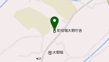 洋野町役場大野庁舎の地図画像