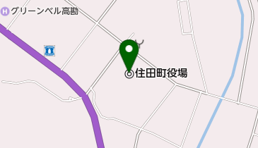 住田町役場の地図画像