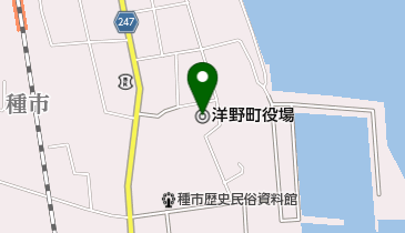 洋野町役場種市庁舎の地図画像