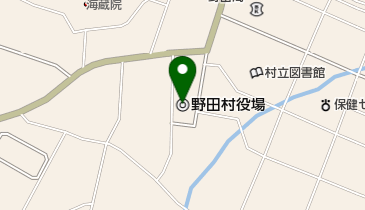 野田村役場の地図画像