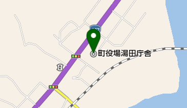 西和賀町役場湯田庁舎の地図画像