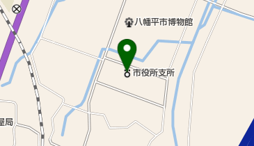 八幡平市安代総合支所の地図画像