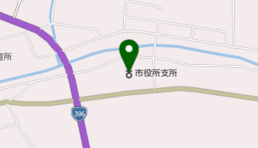 花巻市大迫総合支所の地図画像