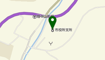 久慈市役所山形総合支所の地図画像