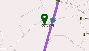 岩手警察署の地図画像