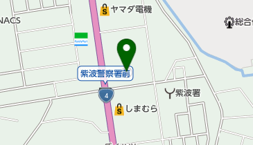 紫波警察署の地図画像