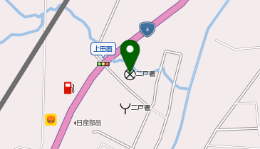 二戸警察署の地図画像