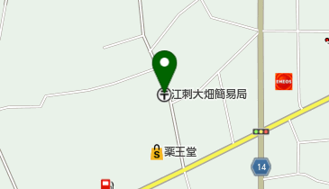 江刺大畑簡易郵便局の地図画像