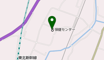 岩手町保健センターの地図画像