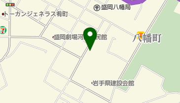 盛岡年金事務所の地図画像