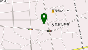 花巻中央消防署の地図画像