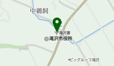 滝沢消防署の地図画像