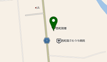 北上地区消防組合西和賀消防署の地図画像