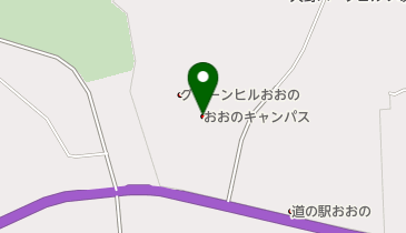 おおのキャンパスの地図画像