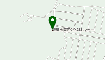 滝沢市埋蔵文化財センターの地図画像