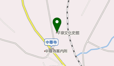 平泉文化史館の地図画像