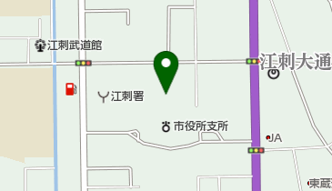 江刺生涯学習センターの地図画像