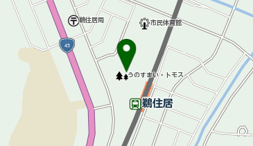 いのちをつなぐ未来館の地図画像