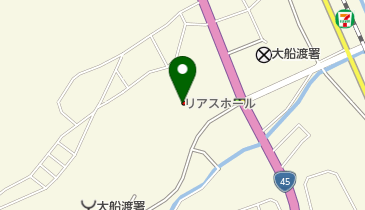 大船渡市立図書館の地図画像