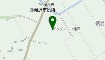 滝沢市立湖山図書館の地図画像