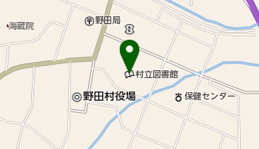 野田村立図書館の地図画像