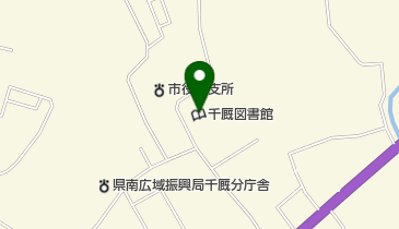 千厩図書館の地図画像