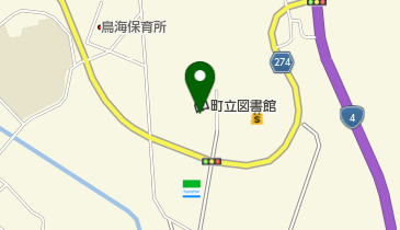 一戸町立図書館の地図画像