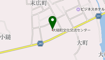 大槌町立図書館の地図画像