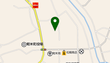 軽米町立図書館の地図画像